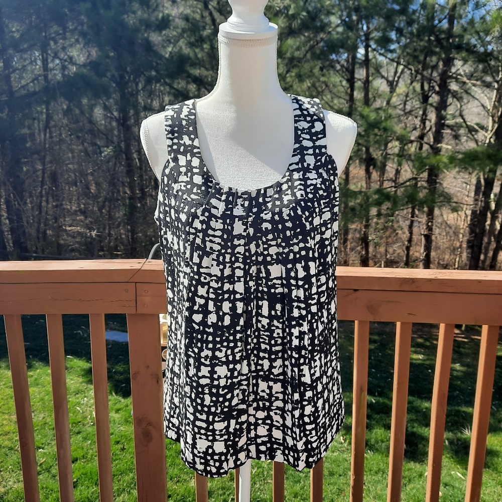 Kate Spade Live Colorfully Sleeveless Blouse Med. - Picture 1 of 5